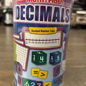 Lakeshore Math in a Flash Decimals - Gr. 4-5